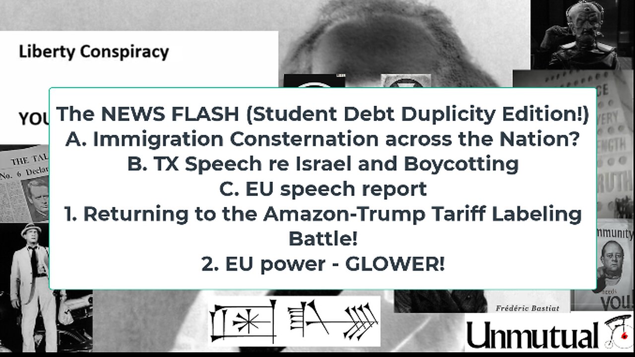 Liberty Conspiracy LIVE 4-30-25 Amazon Fallout, Immigration Courts, SPEECH?