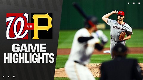 Nationals vs. Pirates Game Highlights (4/15/25) | MLB Highlights
