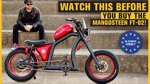 Is This the Coolest E-Bike of 2025?! Mangosteen FT-02 Tested!