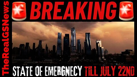 🚨 Gov. Declares STATE OF EMERGENCY in NEW YORK till July 22nd - 32 counties SOUNDING THE ALARM