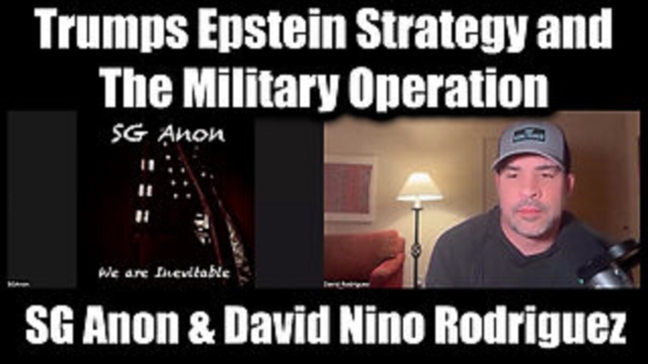 SG ANON & NINO: Trumps Epsein Strategy ...