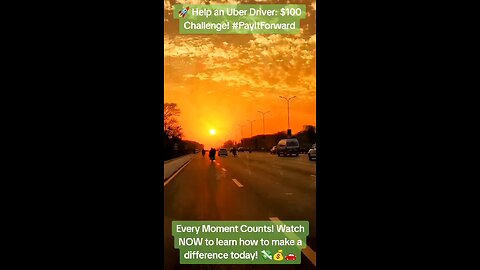 💖💰 Help this Uber driver! $100 challenge!✨🚗 #PayItForward