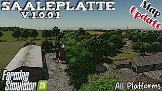 Map Update | Saaleplatte | All Platforms | V.1.0.0.1 | Farming Simulator 25