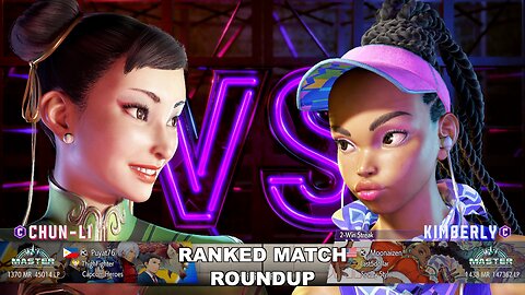Kuya Kalbo SF6 Ranked Match Roundup. Chun Li Master Rank [Hori Fight Stick]