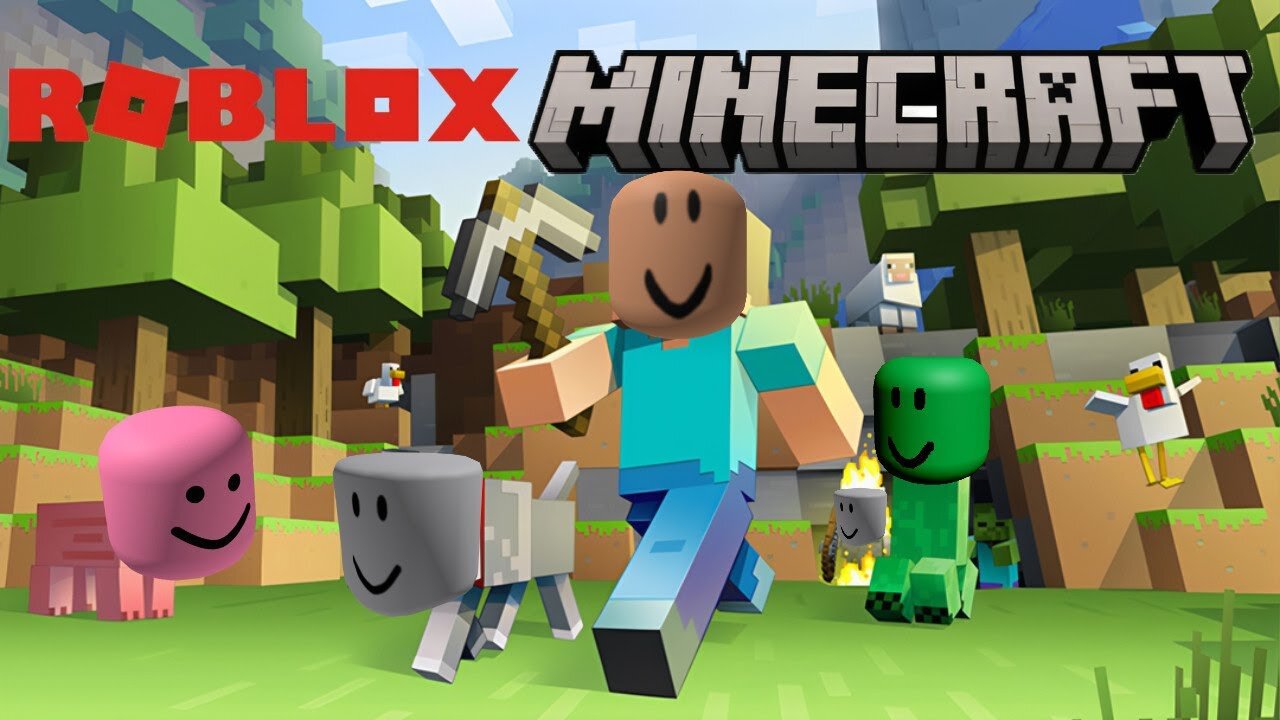 I Played a Minecraft Knockoff in Roblox