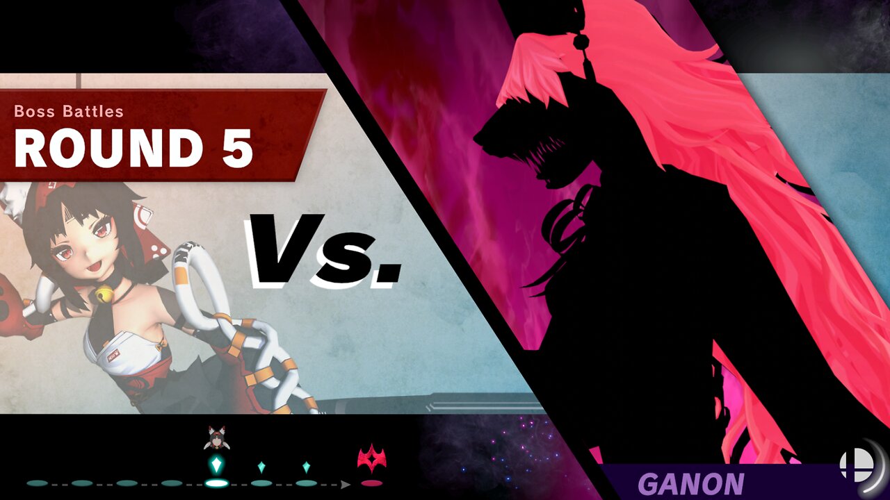 Nekomata (Wolf) vs SSBU Boss Battles 9.9 Difficulty Quickie [CRASH] -By Fri3Z