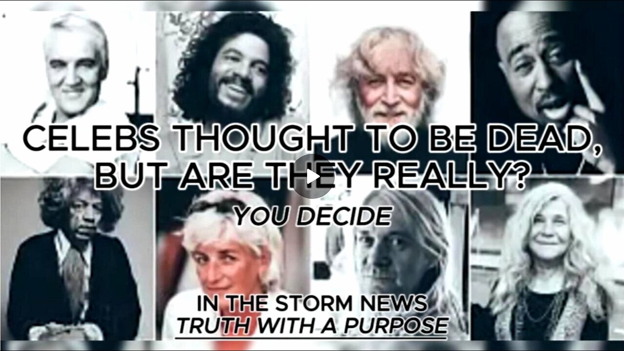 ITSN presents: 'CELEBS THOUGHT TO BE DEAD, BUT ARE THEY REALLY?' 6/25