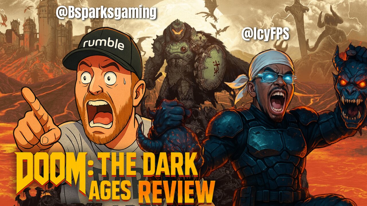 🟢DOOM THE DARK AGES REVIEW🟢 BSparksgaming x IcyFPS 🔥🔥