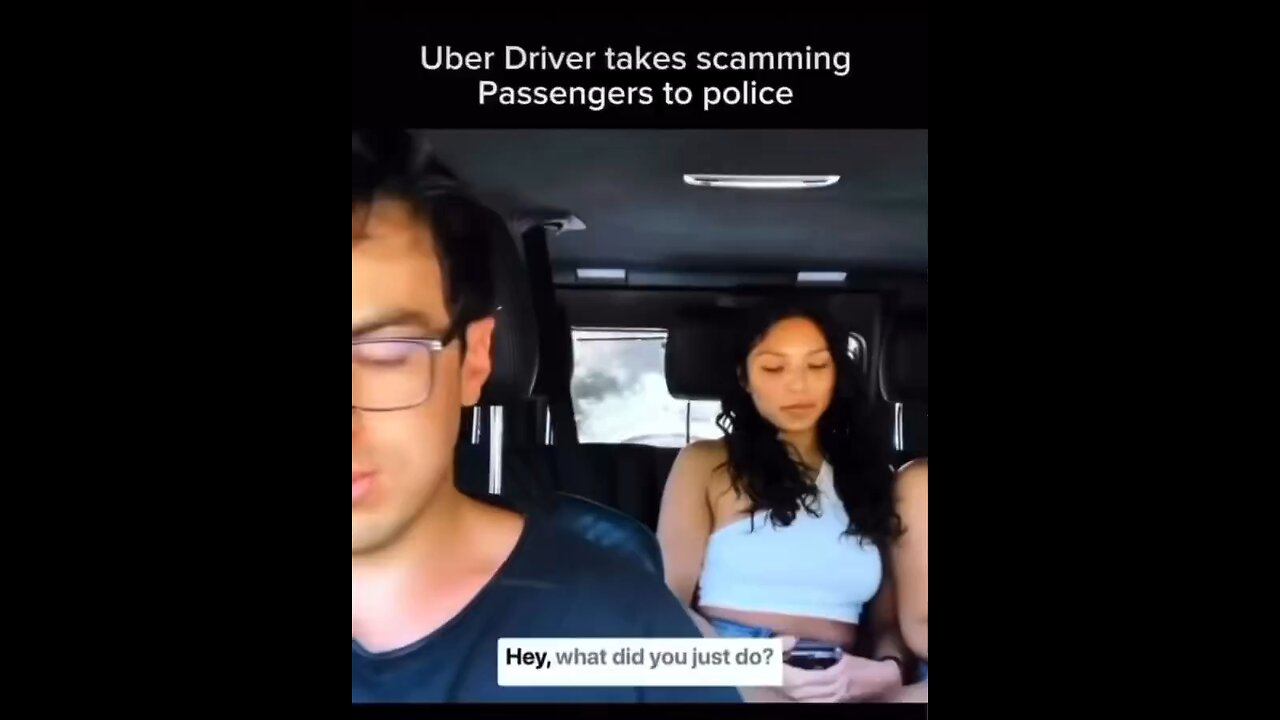 Girls scamming An Uber Driver