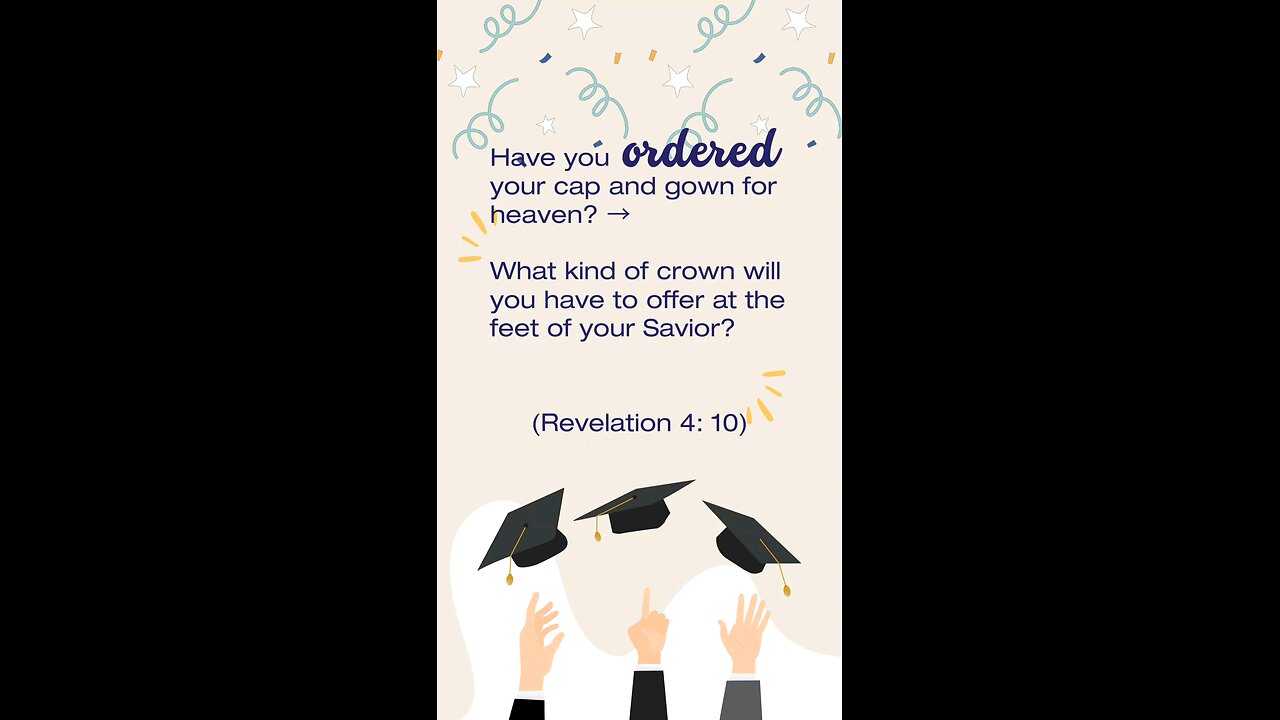 Cap, Gown… and a Crown?
