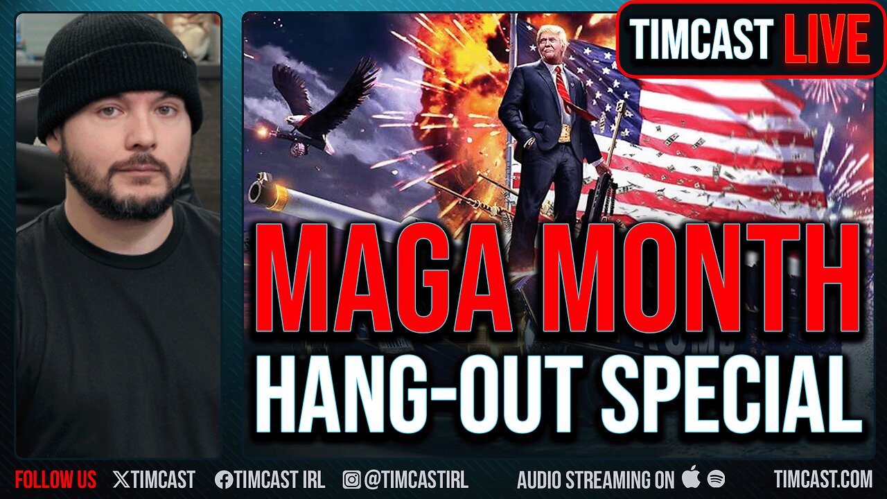 Timcast MAGA MONTH Video Game LIVE HANGOUT