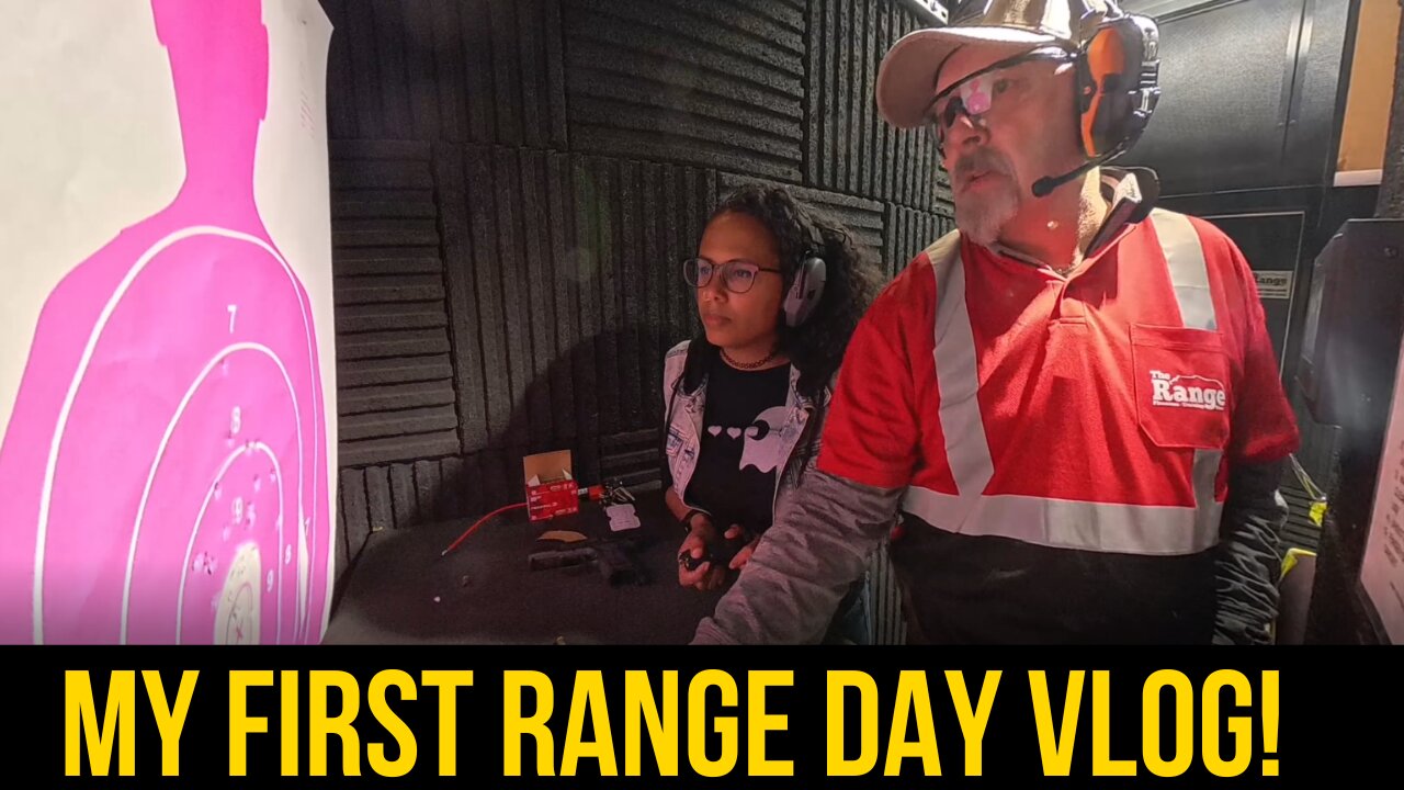 Practicing as a New Shooter – My First Range Day Vlog