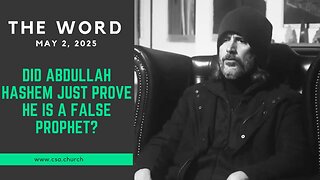 Did Abdullah Hashem just prove he is a false prophet?
