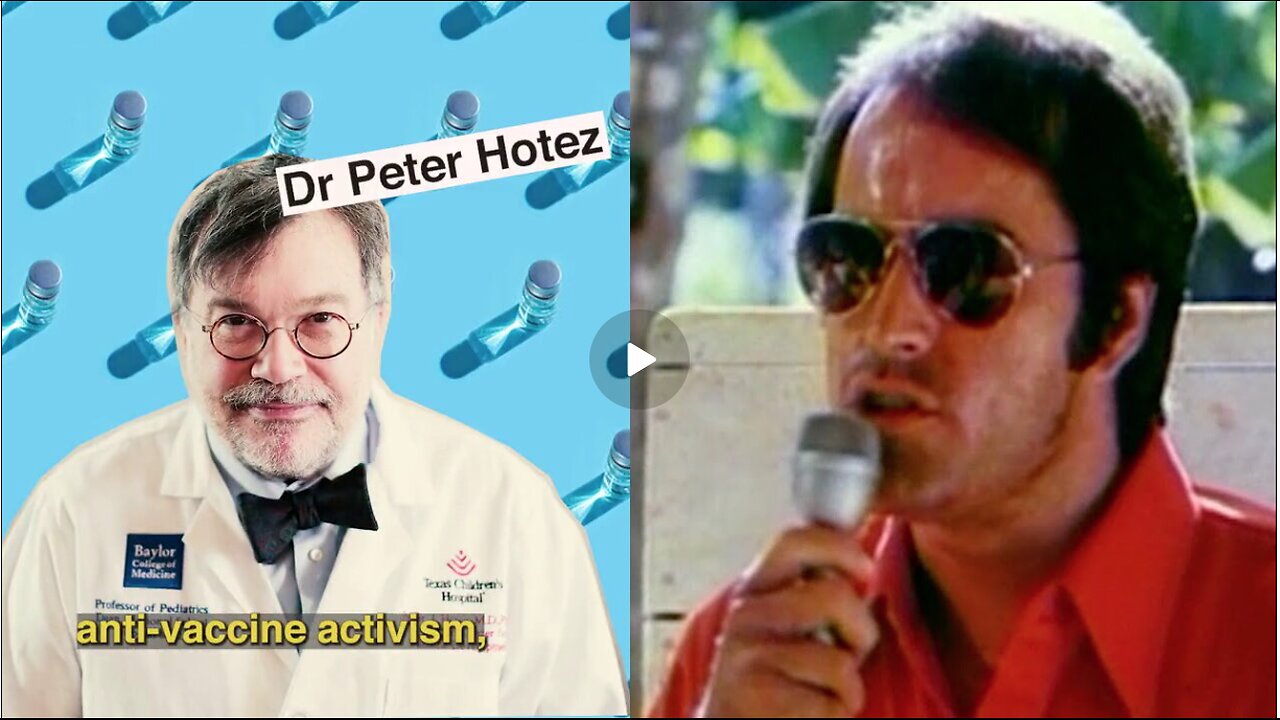 "I call anti-vaccine activism anti-science aggression" Dr. Peter Hotez vs Jim Jones