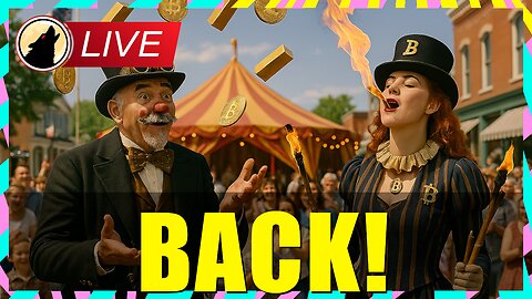 🐺 HOW MUCH Bitcoin To Be WEALTHY? Clown Show Friday! 🐺🚨LIVESTREAM🚨