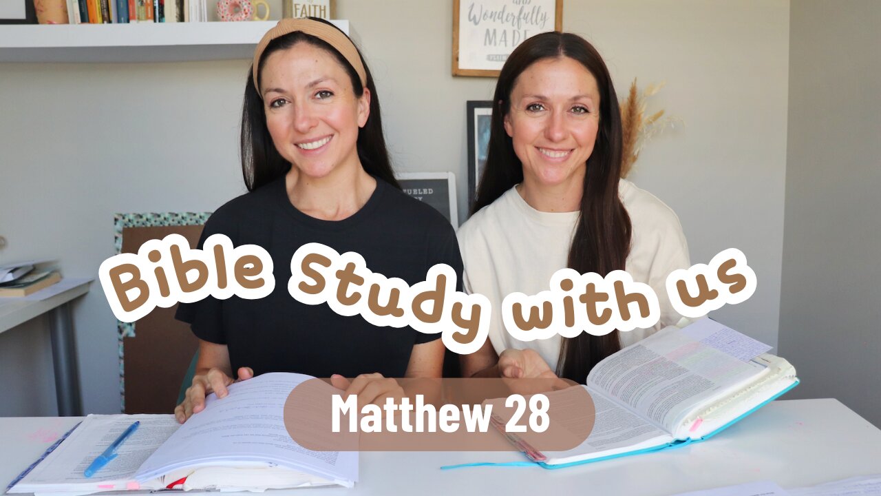 Jesus rose, discipleship meaning, and baptism | Matthew 28 Bible study