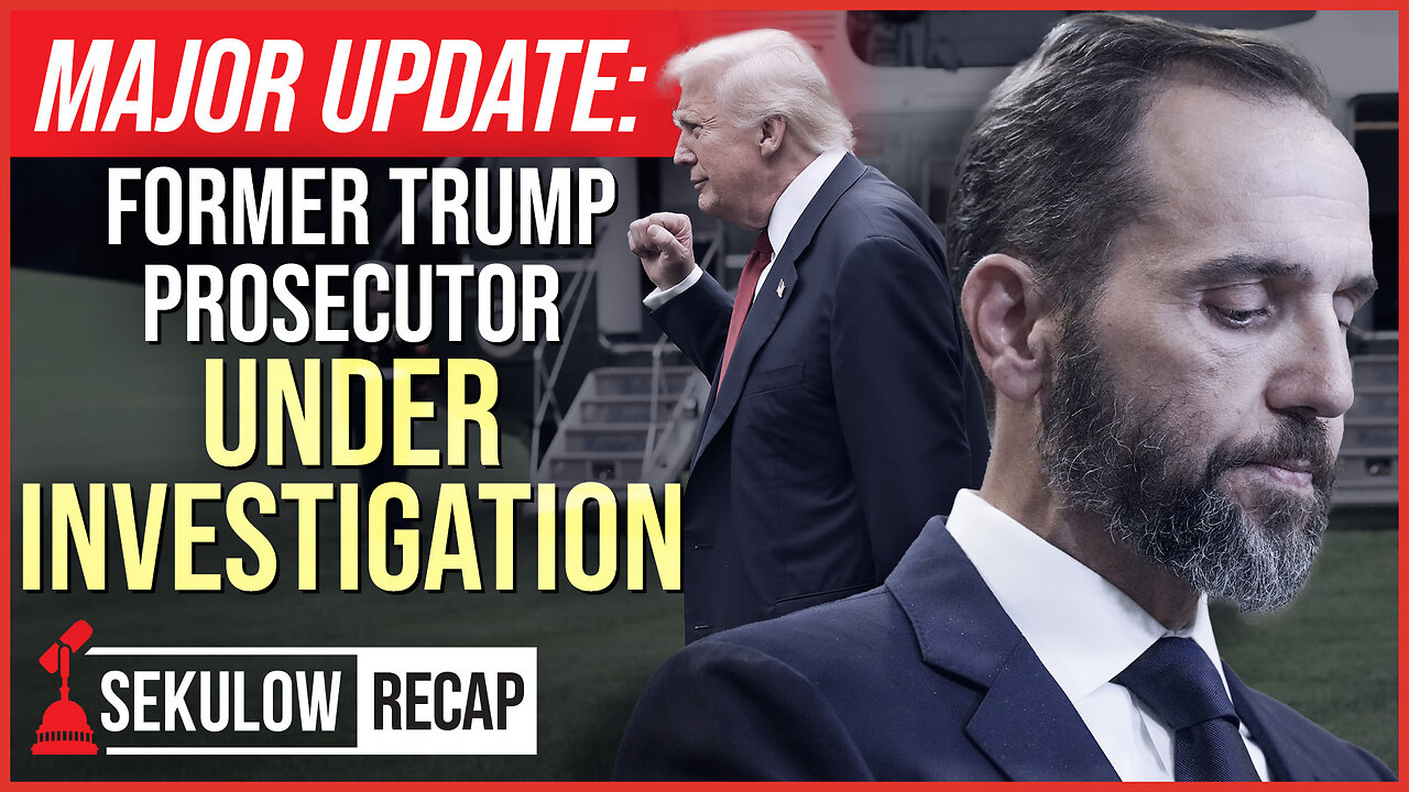 MAJOR UPDATE: Former Trump Prosecutor Under Investigation