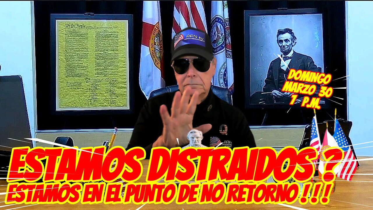 911, ESTAMOS DISTRAIDOS ?, ESTAMOS EN EL... 03.30. 2025 - 7 PM