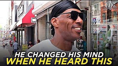 HE CHANGED HIS MIND WHEN HE HEARD THIS #VIRAL #TRENDING #REACTION