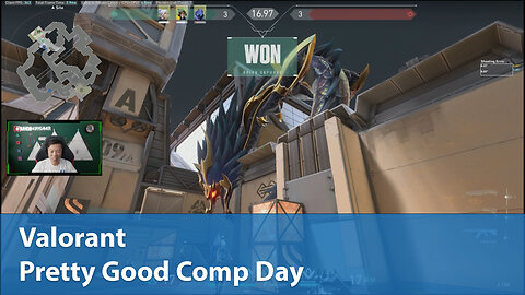 Pretty Good Comp Day | Competitive 2W-1L | Valorant