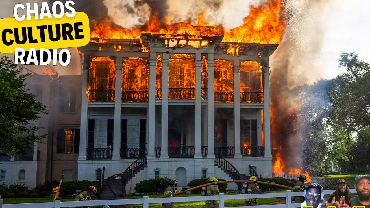 Historical Plantation Burns To The Ground