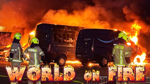 Civil War Watch: Left Extremists Burn 36 Amazon, Telecom Company Vans in Berlin, Germany