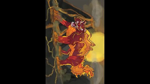 Magma tiger speedpaint