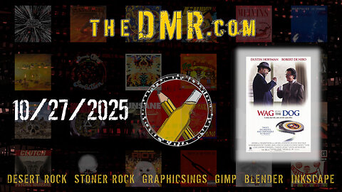 DMR Live 10/27/2025: Desert Rock & Adjacent Cool Tunes + Graphicsing