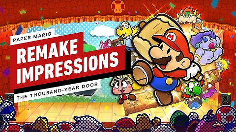Paper Mario - The Thousand Year Door – Remake First Impressions