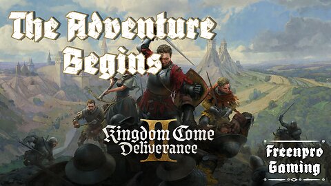 Kingdom Come: Deliverance II | The Adventure Begins Part 1 | Chatting