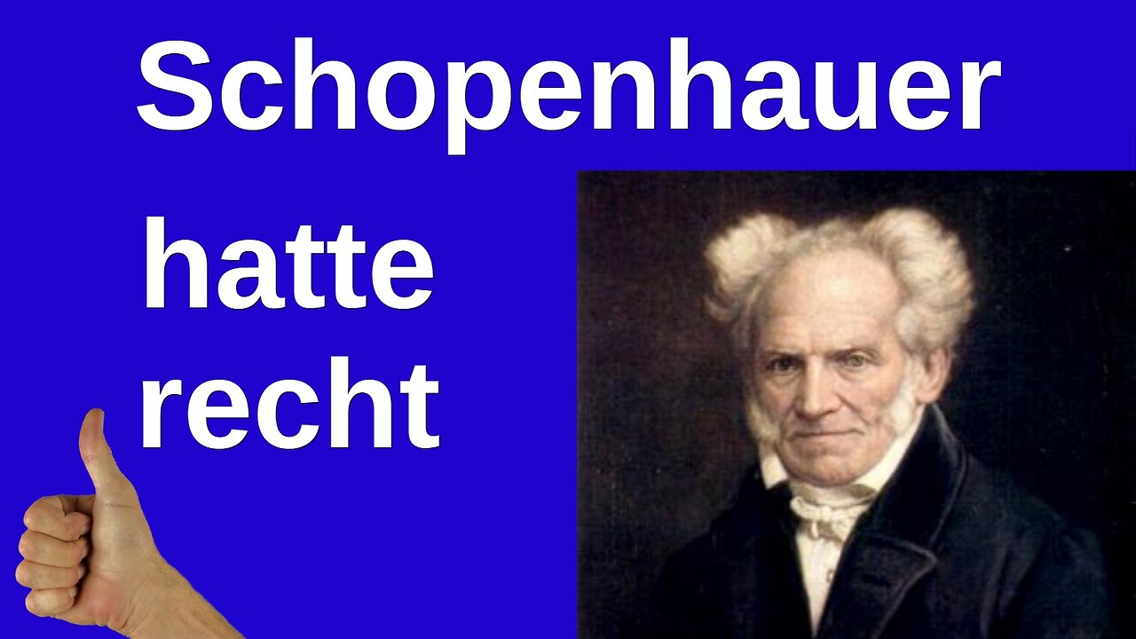 MeGGi - Schopenhauer hatte recht !