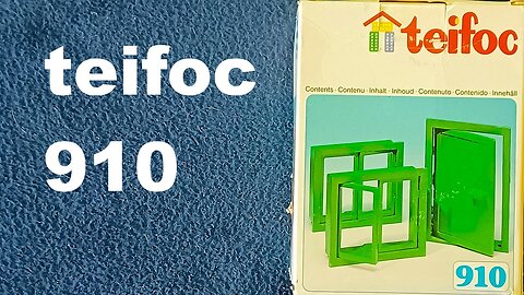 UNBOXING: teifoc 910, 1 Door 2 Window Set