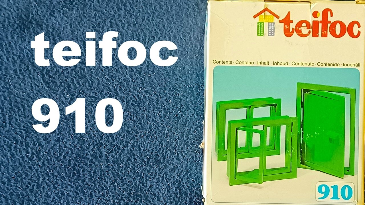 UNBOXING: teifoc 910, 1 Door 2 Window Set