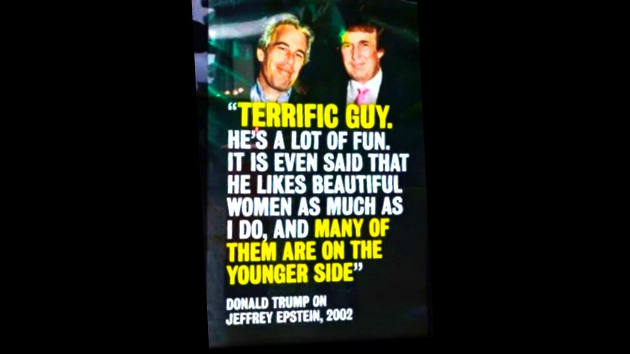 Trump: The Entire Epstein Narrative Is a Hoax‼️