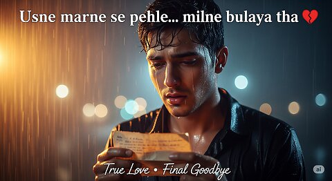 Usne Marne Se Pehle Milne Bulaya Tha 💔 | Heart Touching Urdu Short Film