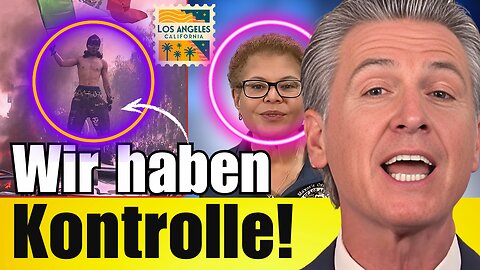 L.A. brennt – und der Gouverneur Newsom sagt: „Wir haben Kontrolle!