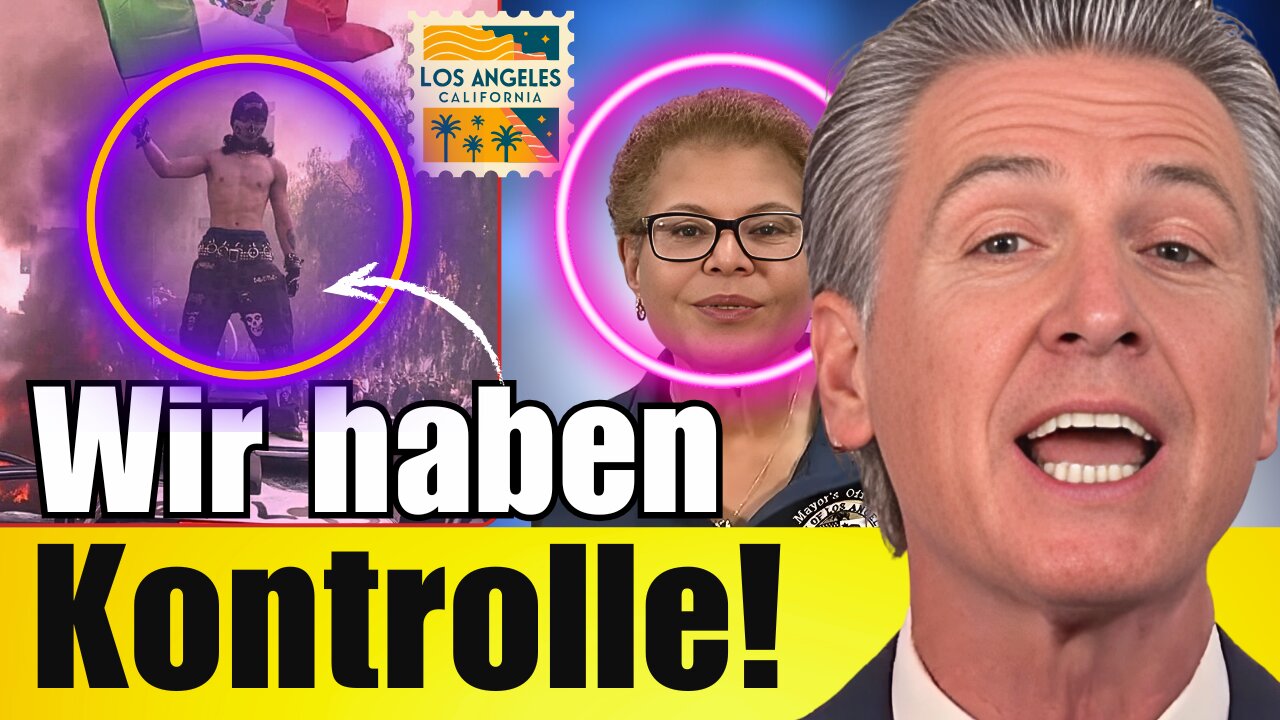 L.A. brennt – und der Gouverneur Newsom sagt: „Wir haben Kontrolle!