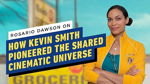 Clerks 3 - Rosario Dawson on How Kevin Smith Pioneered Shared Cinematic Universes