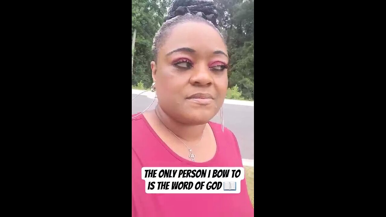 The Only Person I Bow to is The Word of God