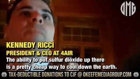 ClimateViewer Sets the Record Straight. James O’Keefe in Davos & Engineered Winter Storm Fern