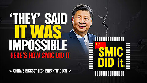 They Said It Was Impossible. Here’s How SMIC Did It😱
