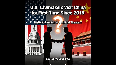 U.S. Lawmakers Visit China: Breakthrough or Diplomatic Theatre? | Newsflash24