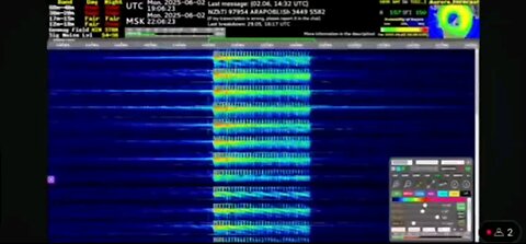 Russians Doomsday radio station UVB-76 has transmitted a new message: NZhTI 72533 CHUPEP 5274 3107