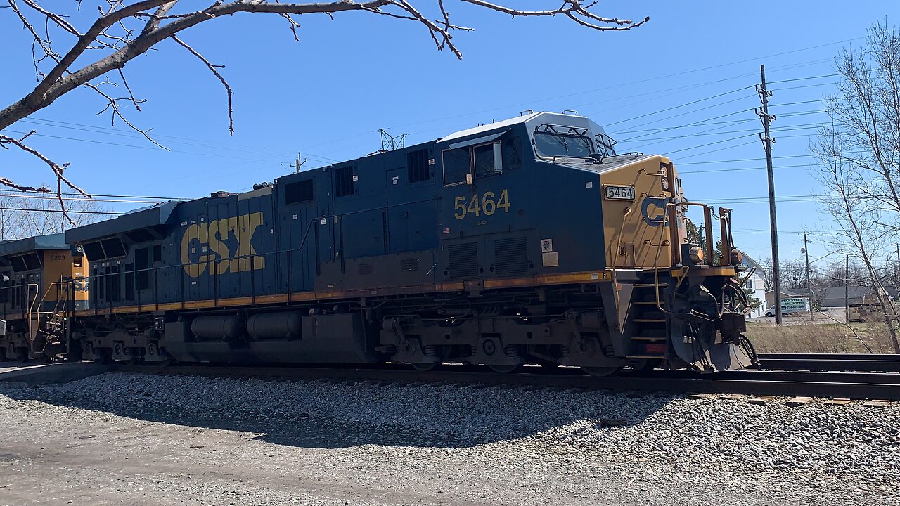 Lightning Fast CSX Train part 12 Container Countdown