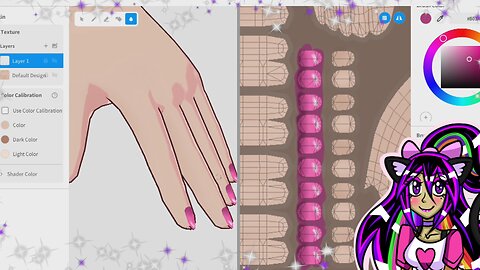 VRoid Timelapse - OC Sakura Kiko!