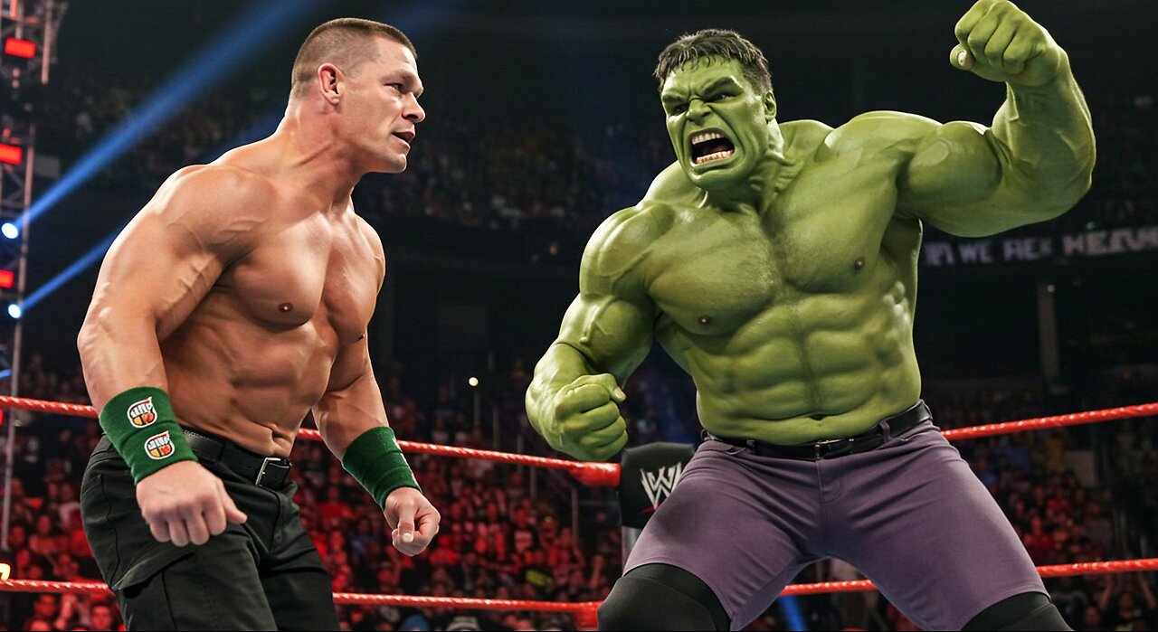 John Cena vs The Hulk 😱