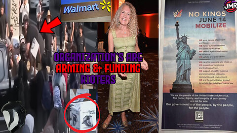 Mysterious black truck ARMING LA rioters & BIG company FUNDING riots!
