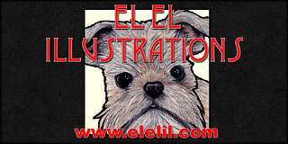 Drawing Patrick the Dog in Pastel