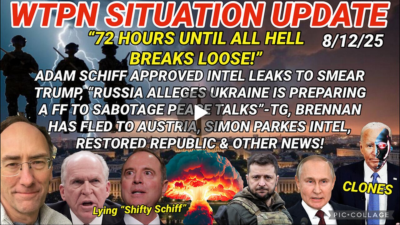 SHituation UPDate 8/12 - TRUMP Taking Back DC from the CABAL
