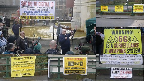 Birmingham27: NODigiID “This power that’s always been illusory & psychological WILL FALL” David Icke